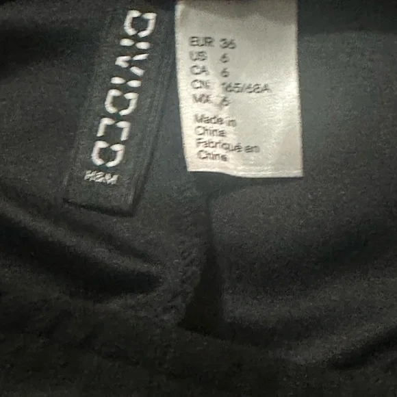 Divided Black Dress - Picture 3 of 4